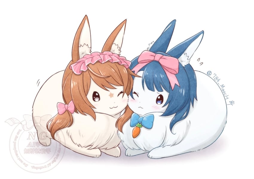aizawa kazuha and iijima renka (assault lily) drawn by inoguchi_minto