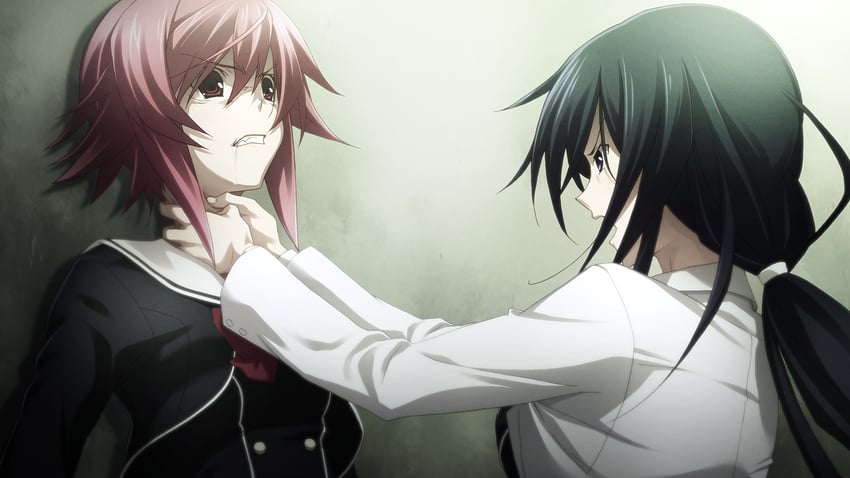 onoe serika and kunosato mio (chaos;child) drawn by sasaki_mutsumi