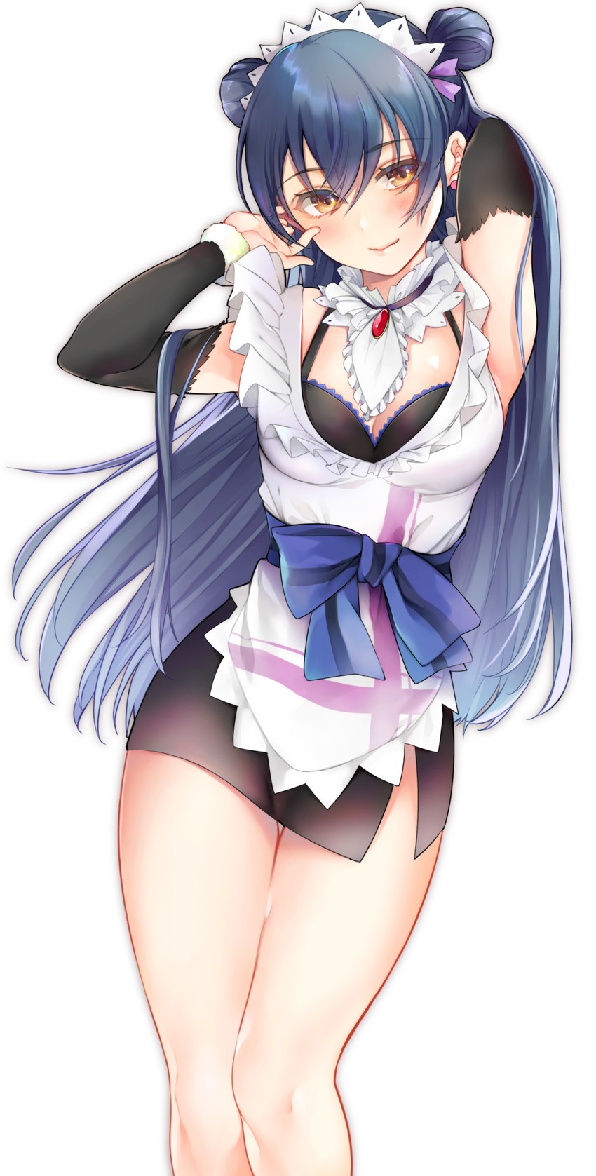 sonoda umi (love live! and 1 more) drawn by yumari_nakura