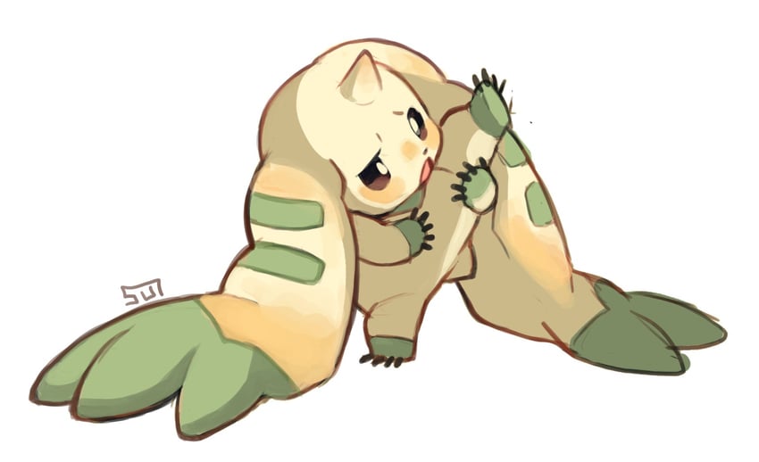 terriermon (digimon and 1 more) drawn by sui_(suizilla)