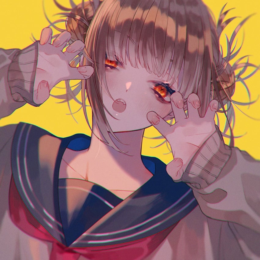 toga himiko (boku no hero academia) drawn by shichi_(kotoneco0711)