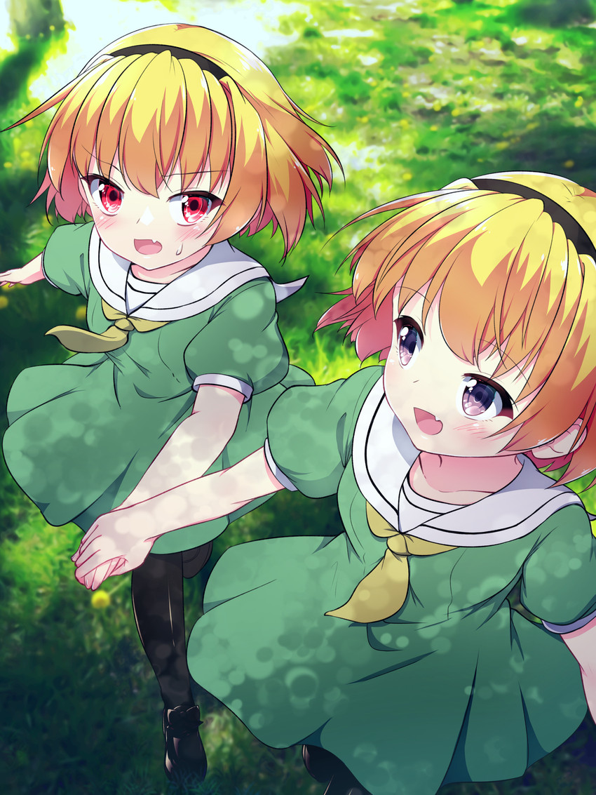houjou satoko (higurashi no naku koro ni and 1 more) drawn by hazumi_otoya