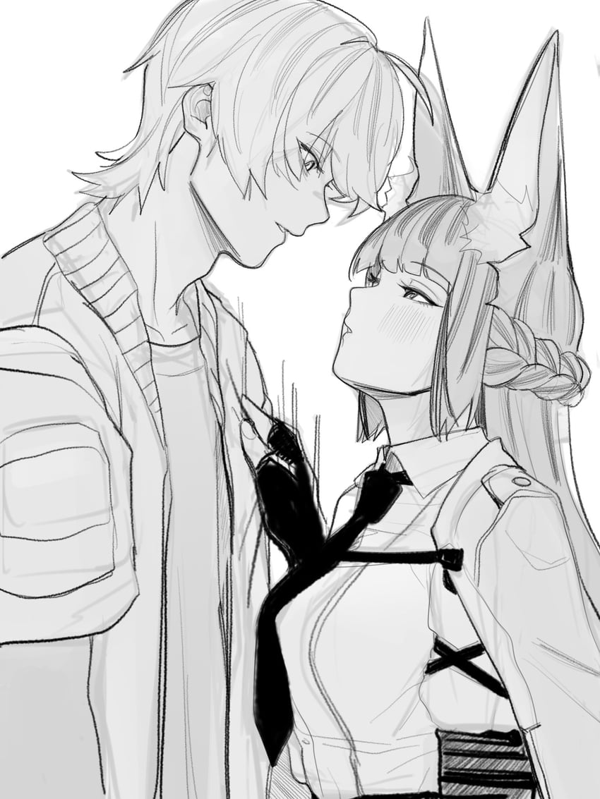 hoshimi miyabi and wise (zenless zone zero) drawn by yuushiba