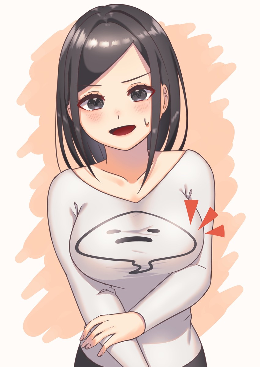 sakurai touko and shiromanta (senpai ga uzai kouhai no hanashi) drawn by sakura_raku