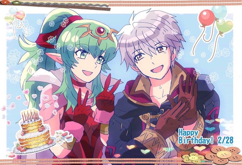 male robin and tiki (fire emblem and 3 more) drawn by kiriya_(552260)