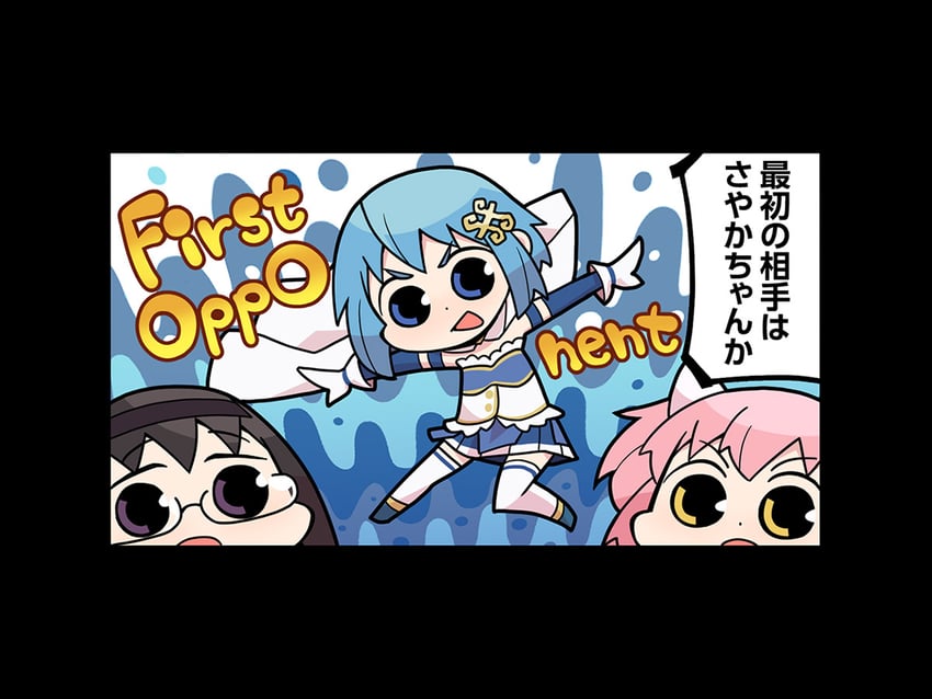 akemi homura, kaname madoka, miki sayaka, and ultimate madoka (mahou shoujo madoka magica and 1 more) drawn by papa_(shimeguru)