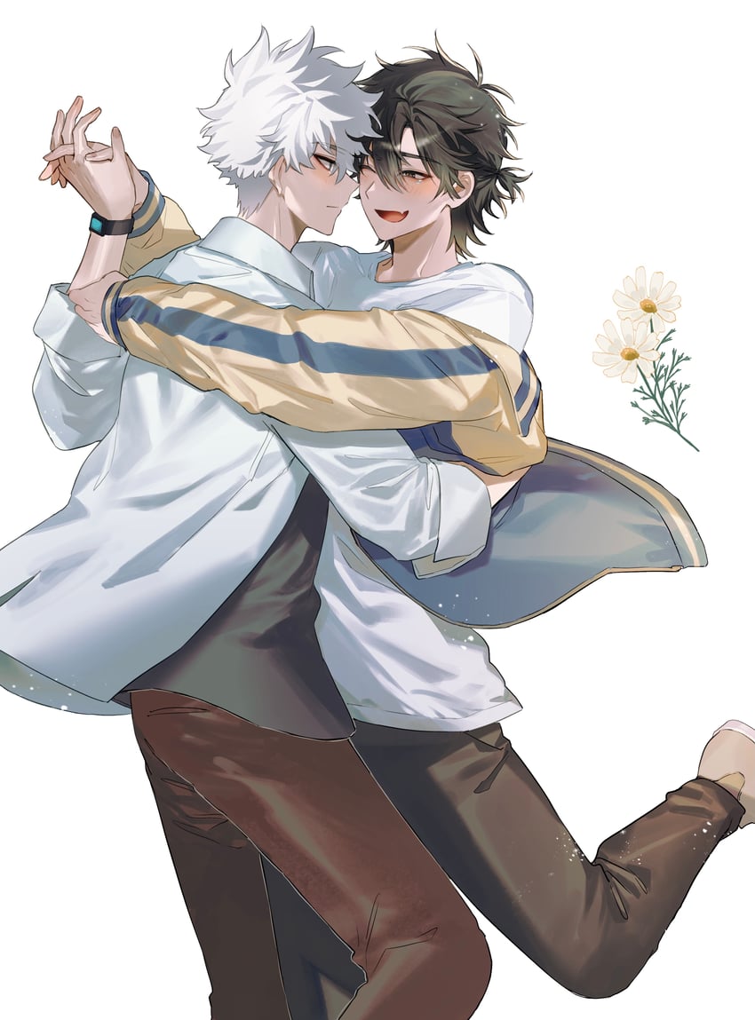 cheng xiaoshi and lu guang (shiguang dailiren) drawn by justjust_monika