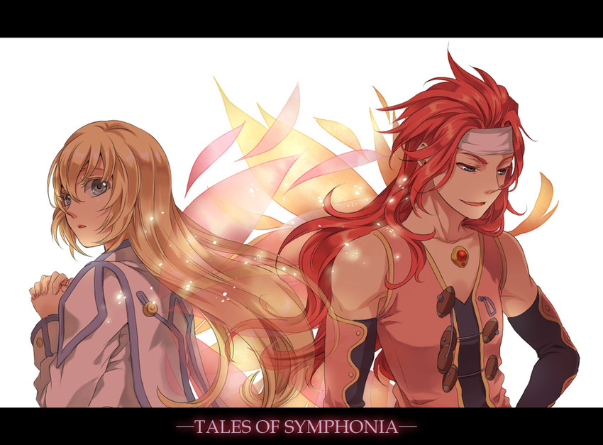 colette brunel and zelos wilder (tales of and 1 more) drawn by miho_(mi)