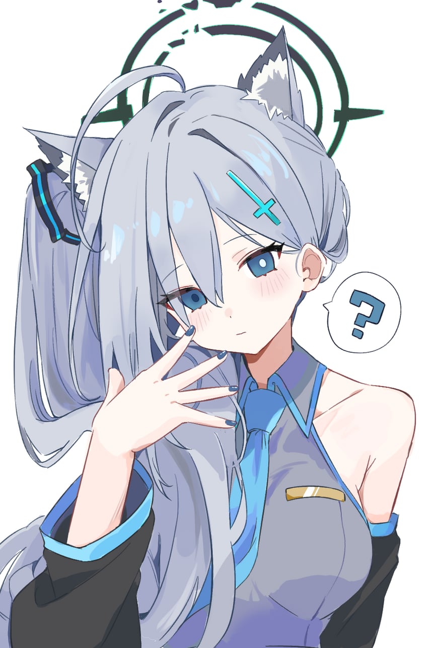 hatsune miku, shiroko, and shiroko terror (blue archive and 1 more) drawn by youbi_(0ver_sd)