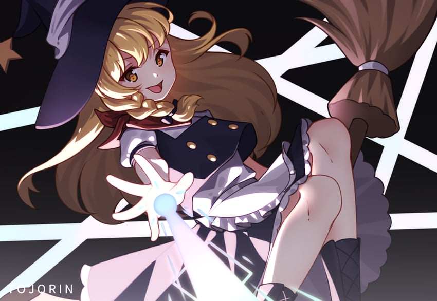 kirisame marisa (touhou and 1 more) drawn by tojorin