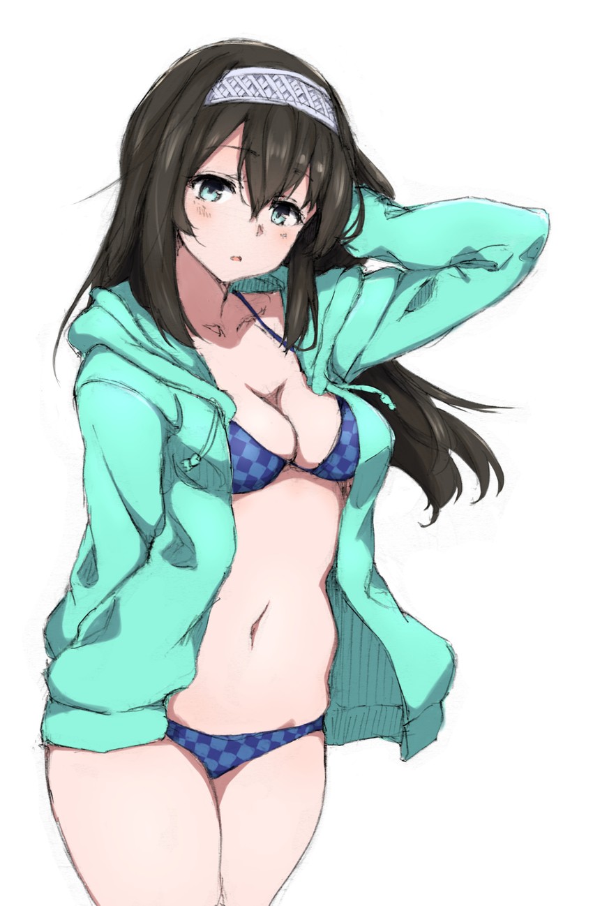 sagisawa fumika (idolmaster and 1 more) drawn by igo_miku