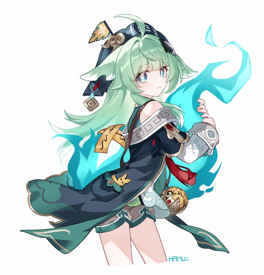 huohuo (honkai and 1 more) drawn by hamu_(rz_1023)
