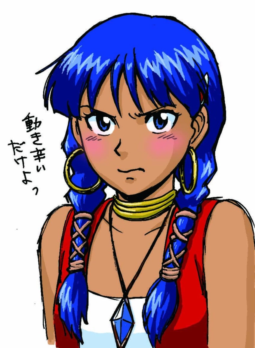 nadia la arwall (fushigi no umi no nadia) drawn by kumagai_haito