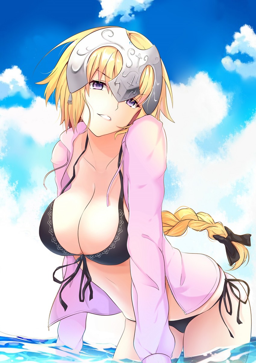 jeanne d'arc (fate and 1 more) drawn by guanghe_zuoyong_de_de_yezi