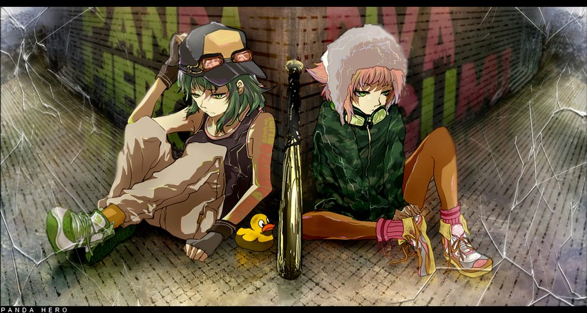 gumi (vocaloid and 1 more) drawn by itou_toi