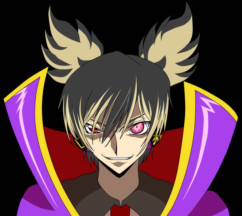 toyosatomimi no miko and lelouch vi britannia (touhou and 1 more) drawn by nihyaku_kairi