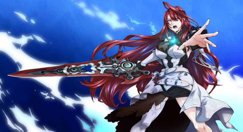 elizabeth rose bloodflame (hololive and 1 more) drawn by ryuuen_tanaka
