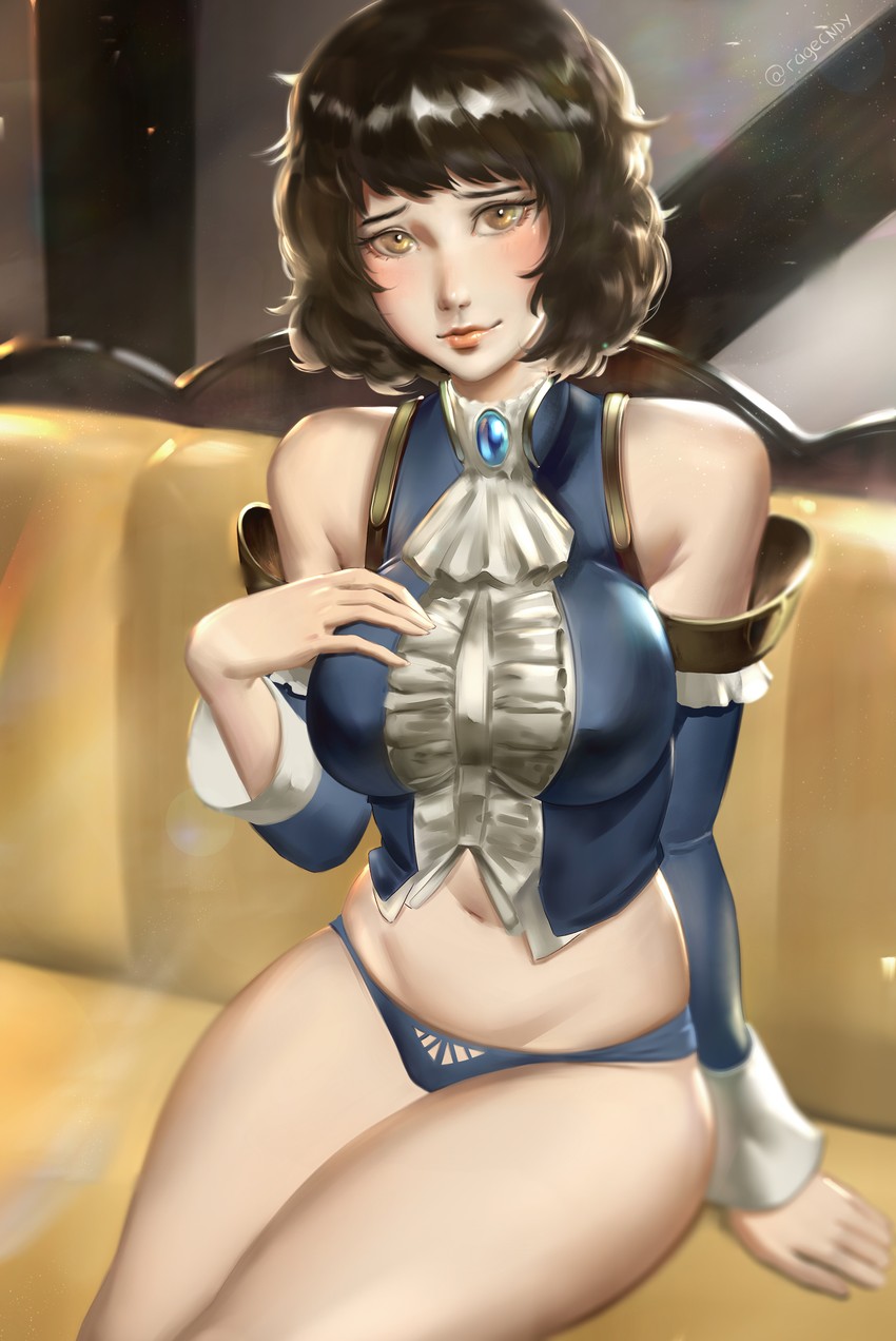 shirogane naoto and kawakami sadayo (persona and 2 more) drawn by ragecndy