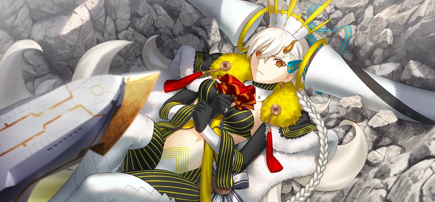 olga marie animusphere, u-olga marie, and e-grand marie (fate and 1 more) drawn by takeuchi_takashi