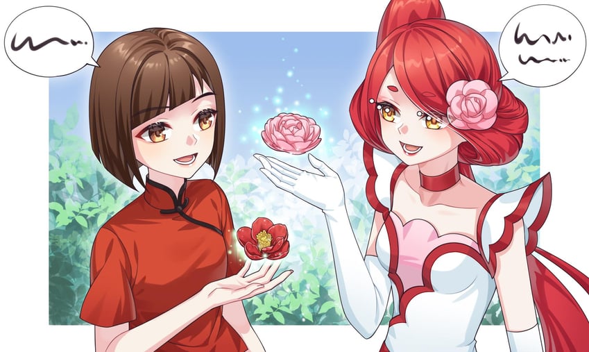 chun (xiao huaxian and 1 more) drawn by kumu_zaisheng