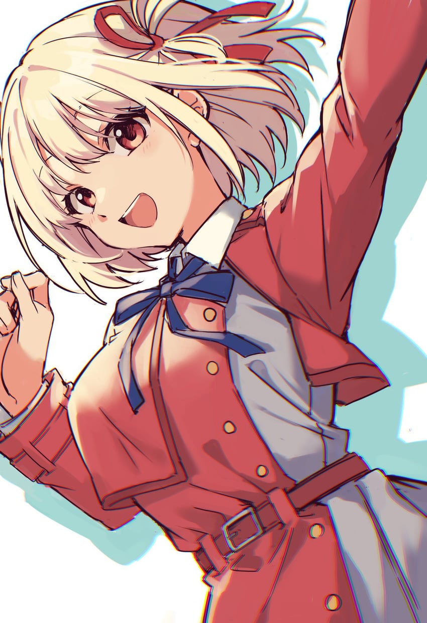 nishikigi chisato (lycoris recoil) drawn by natsu_(n2wrb)