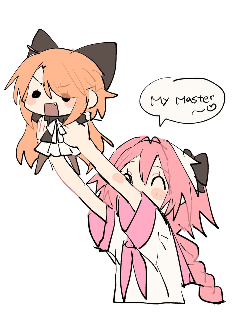 astolfo and liss meier (fate and 1 more) drawn by koyashaka