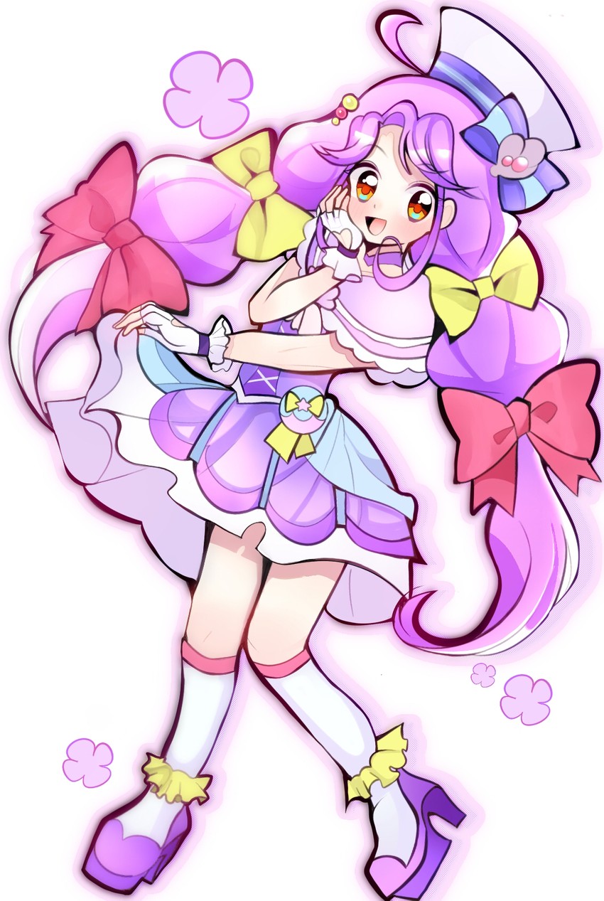 suzumura sango and cure coral (precure and 1 more) drawn by nyo~