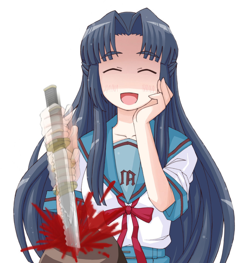 asakura ryoko (suzumiya haruhi no yuuutsu) drawn by s_ibane