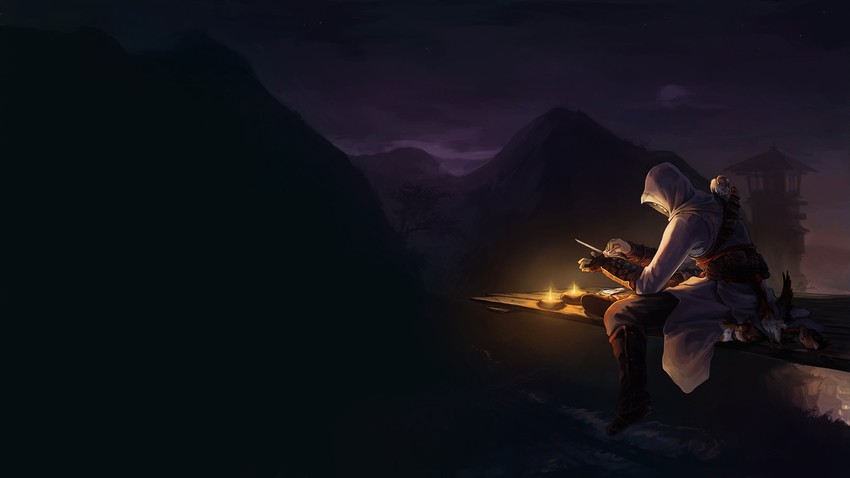 altair ibn la-ahad (assassin's creed) drawn by tervola