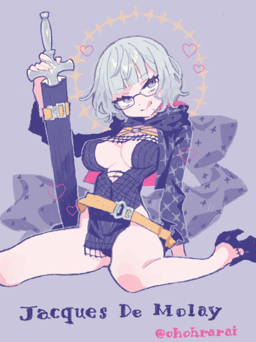 jacques de molay (fate and 1 more) drawn by oimo_(14sainobba)