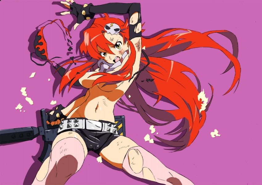 yoko littner (tengen toppa gurren lagann) drawn by attsun_(atsushi_jb)