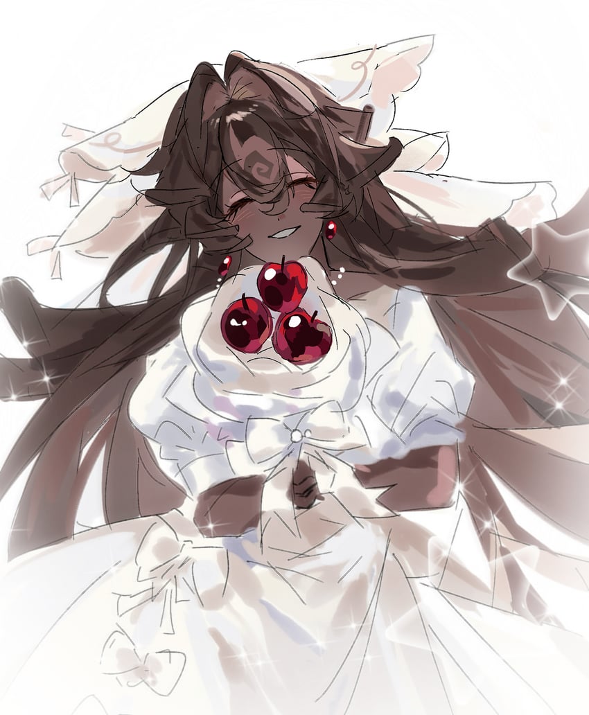 black forest cookie (cookie run and 1 more) drawn by asimi0415