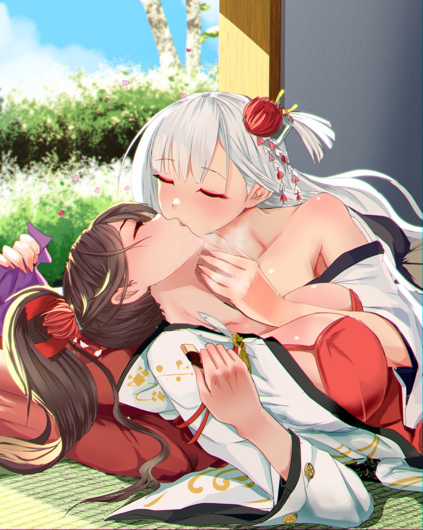 shoukaku and zuikaku (azur lane) drawn by monobe_yuri