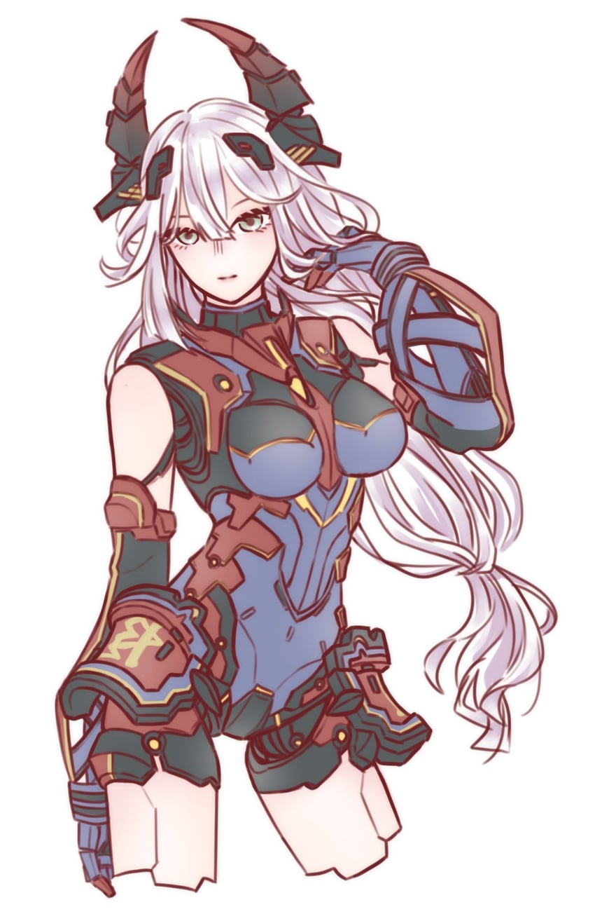 kanui (phantasy star and 2 more) drawn by otentopso2