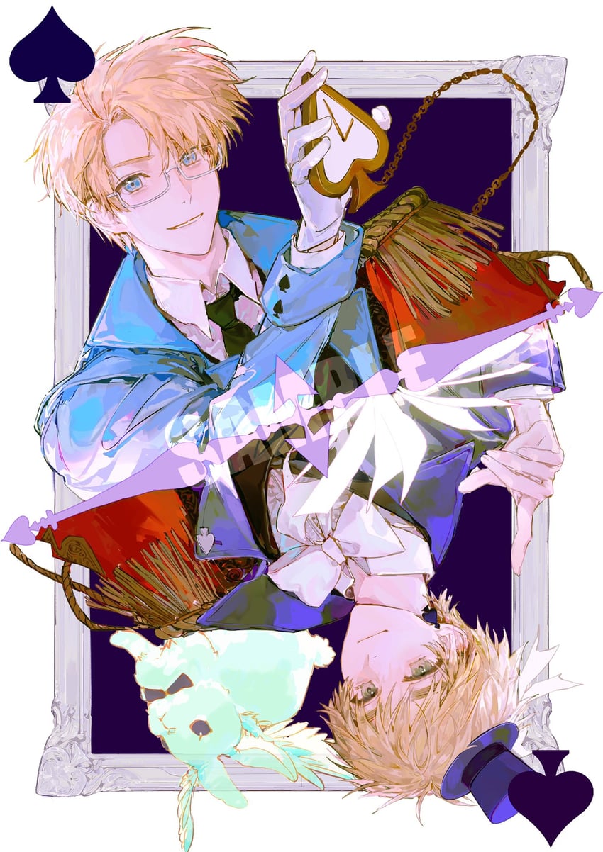 america and united kingdom (axis powers hetalia) drawn by ariikioba
