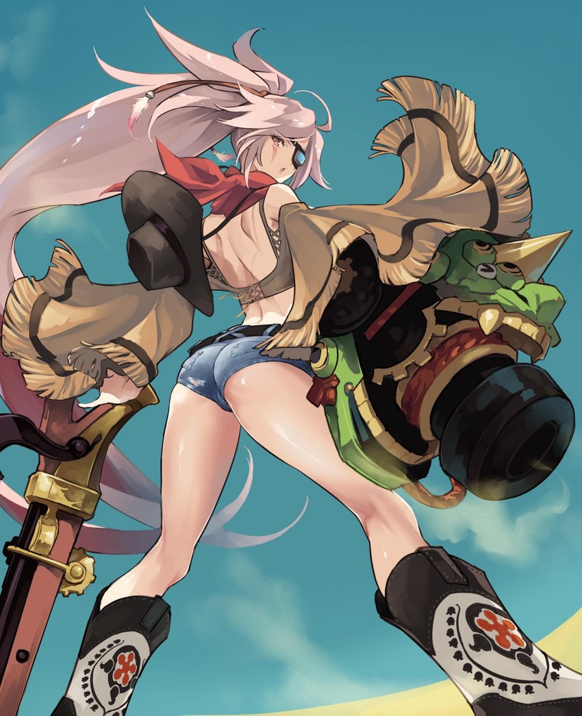 baiken (guilty gear and 1 more) drawn by jako_(toyprn)