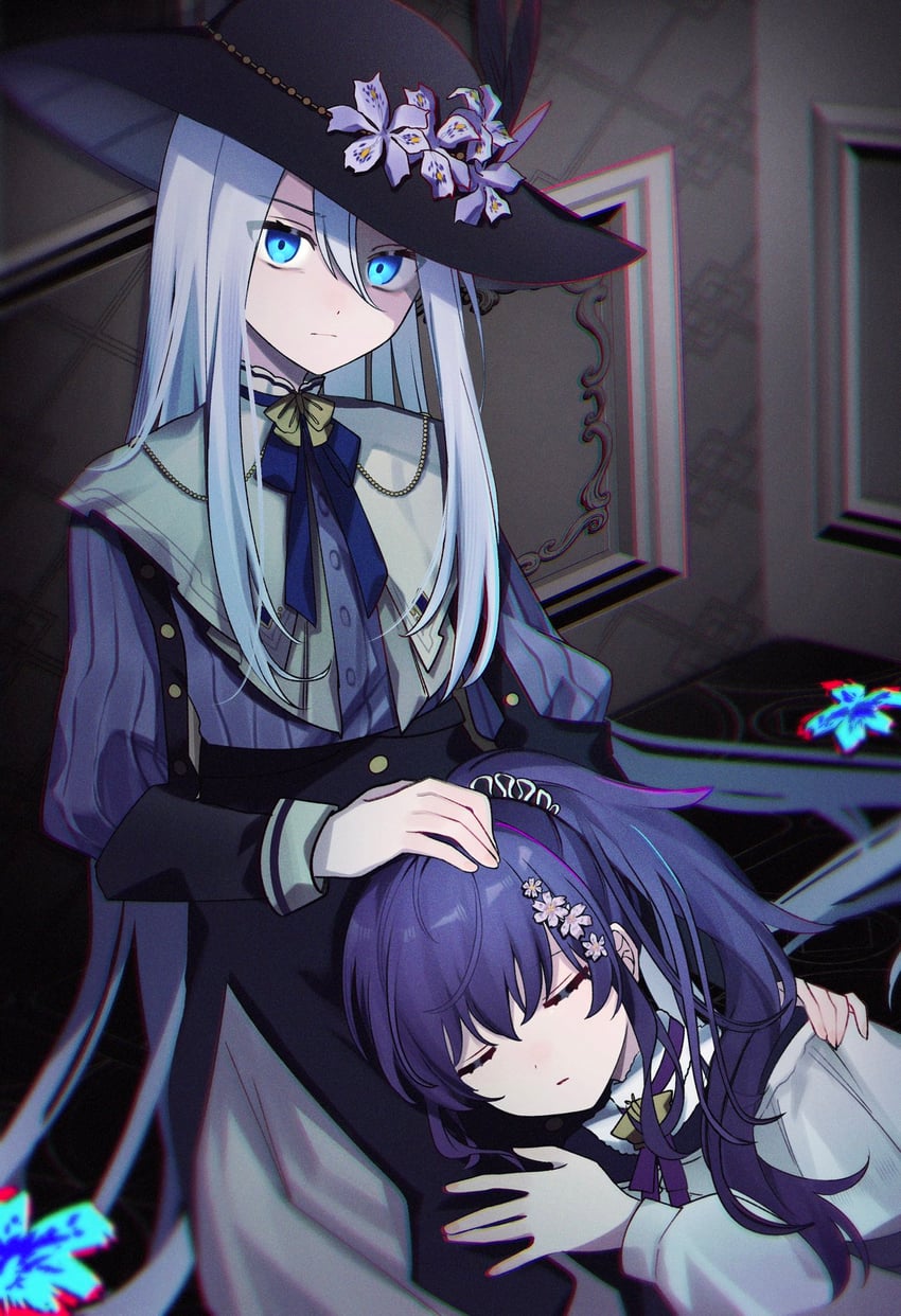 asahina mafuyu and yoisaki kanade (project sekai) drawn by erao