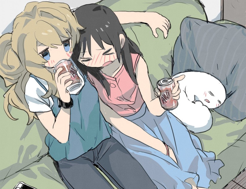 chito, yuuri, and nuko (shoujo shuumatsu ryokou) drawn by wa_ikun