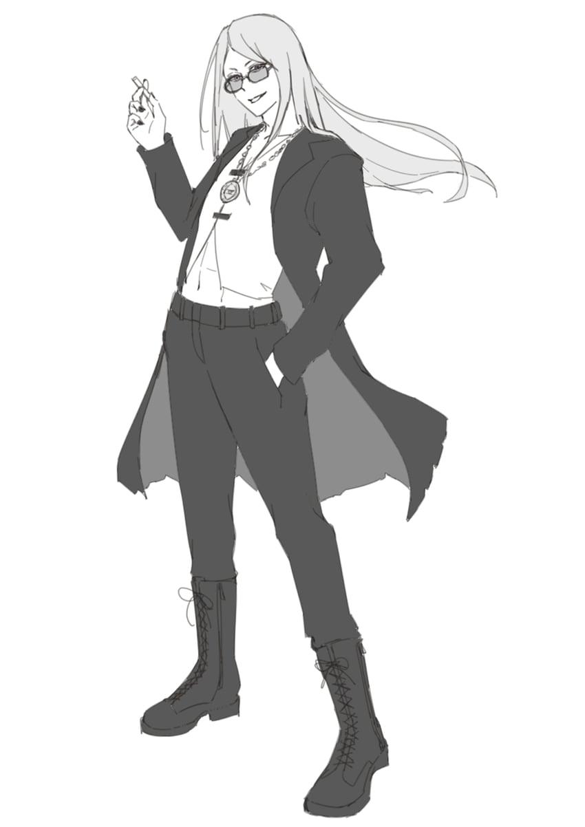 tezcatlipoca (fate and 1 more) drawn by just_we