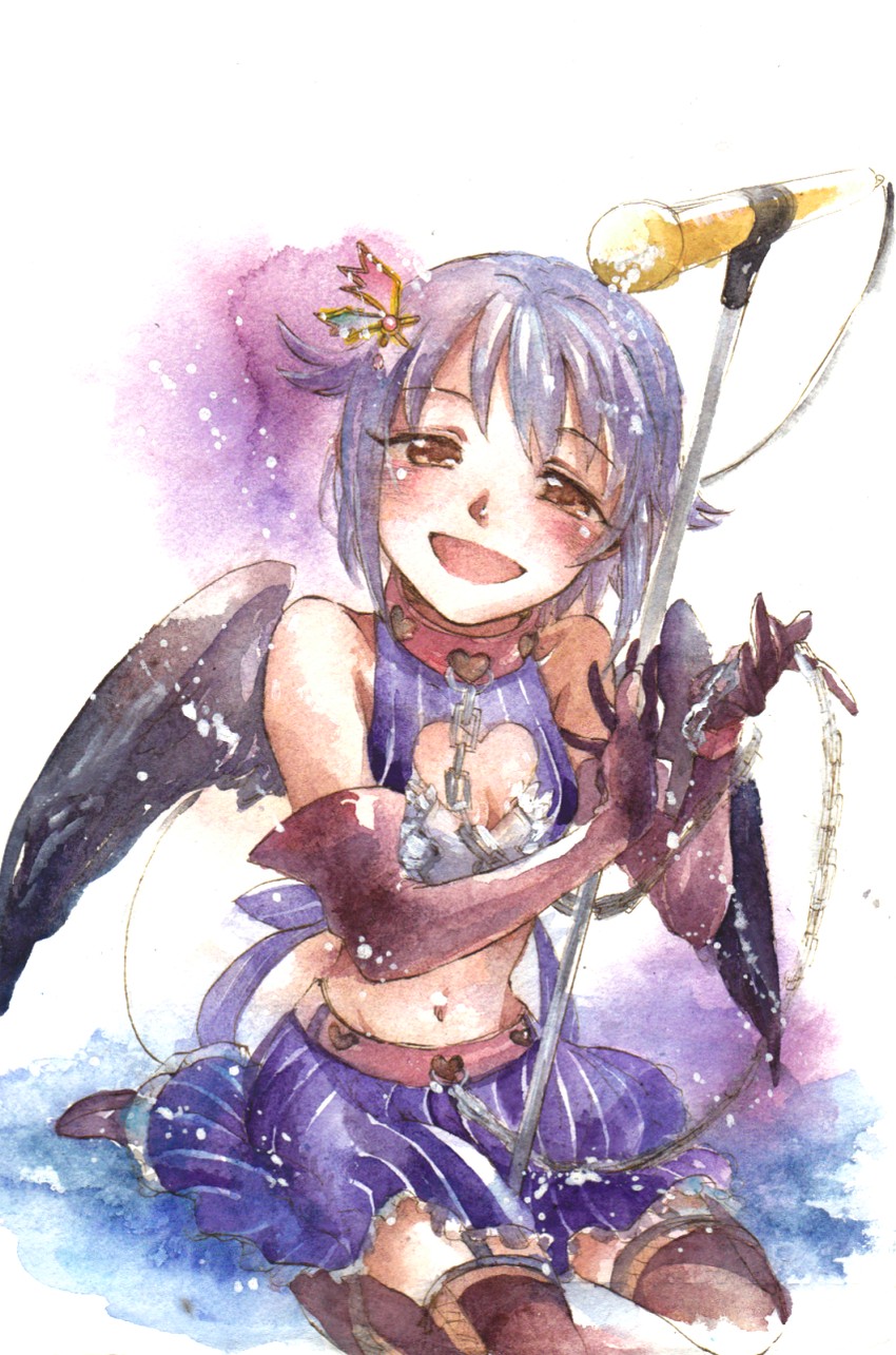koshimizu sachiko (idolmaster and 1 more) drawn by campanula-star