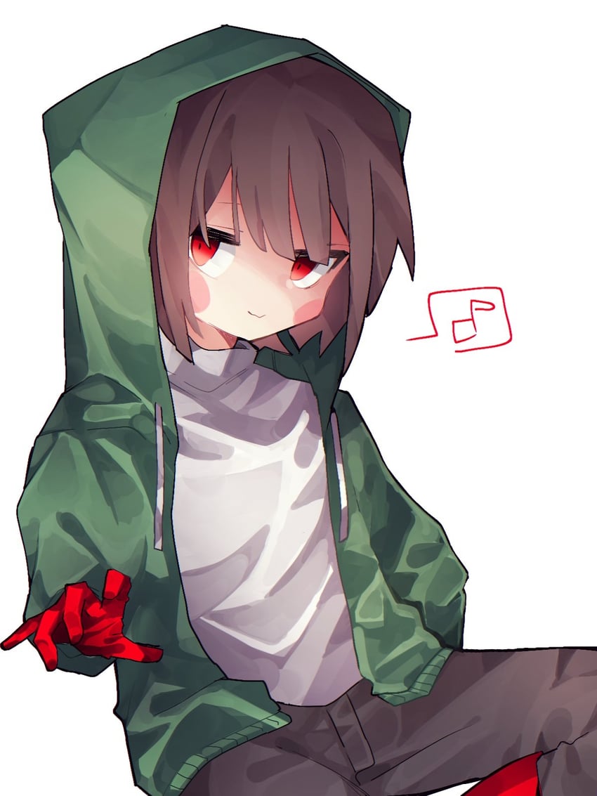 chara (undertale and 1 more) drawn by deeeeeeen114514