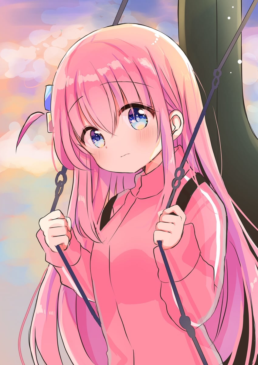 gotoh hitori (bocchi the rock!) drawn by nanami_ayane_(kusunoki5050)