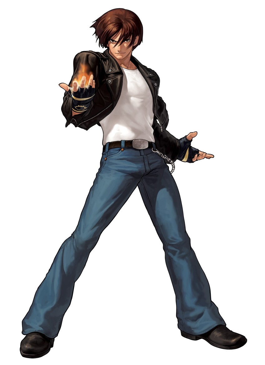 kusanagi kyou (the king of fighters and 1 more) drawn by ogura_eisuke