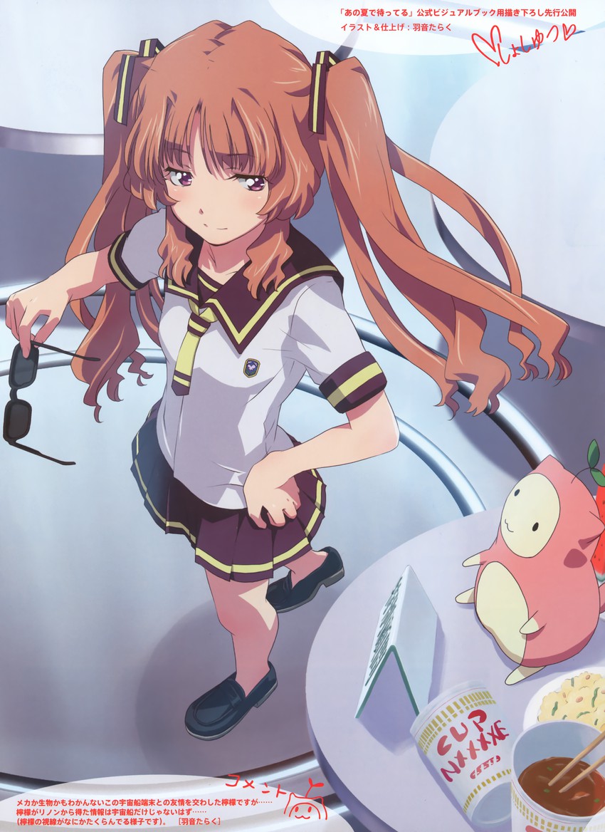 yamano remon and rinon (dengeki moeoh and 1 more) drawn by uon_taraku