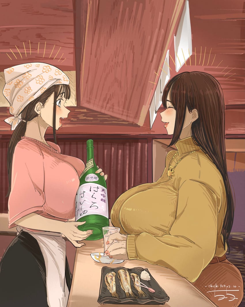 takanashi akiho and kotobuki haruna (original) drawn by chichi8181