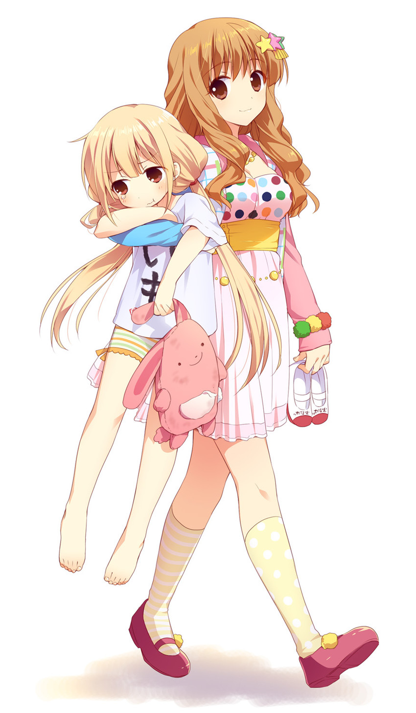 futaba anzu and moroboshi kirari (idolmaster and 1 more) drawn by fuyuichi