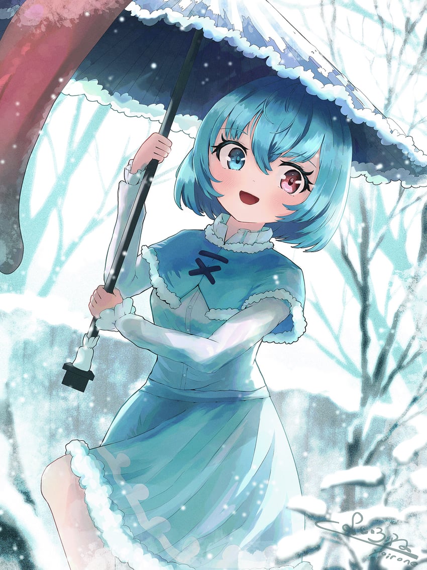 tatara kogasa (touhou and 1 more) drawn by yoirone
