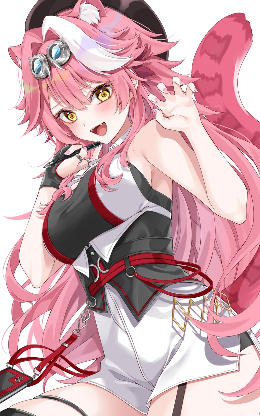 raora panthera (hololive and 1 more) drawn by mogu_(au1127)