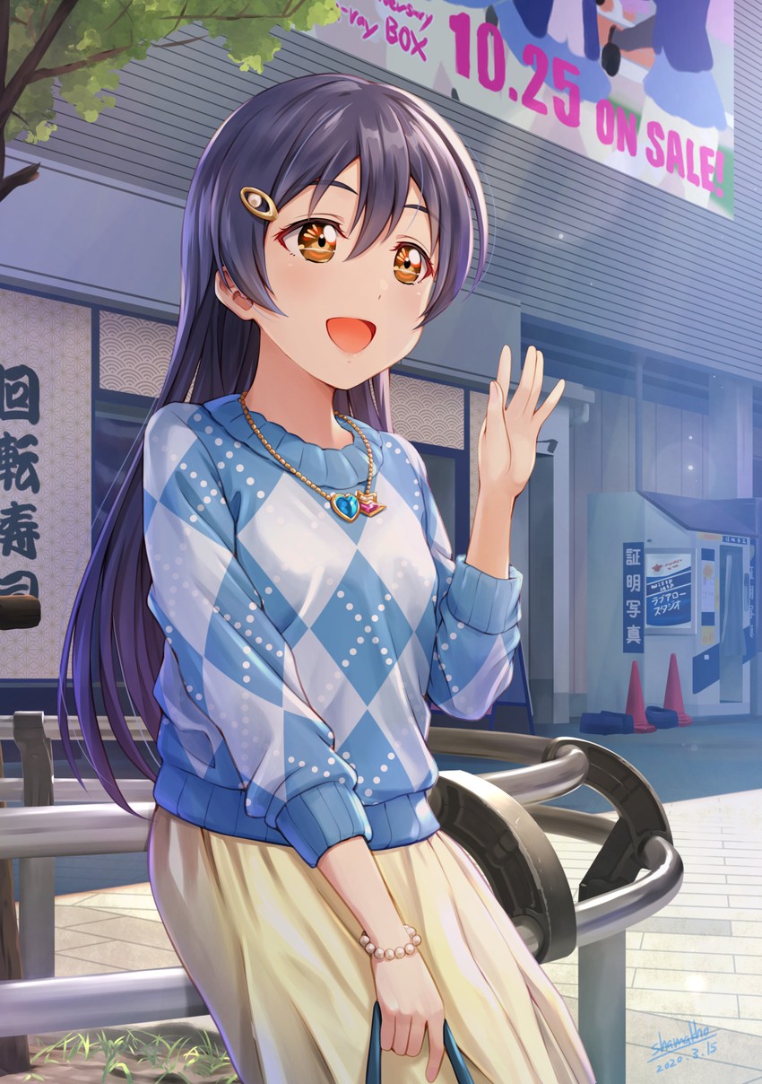 sonoda umi (love live! and 1 more) drawn by shamakho