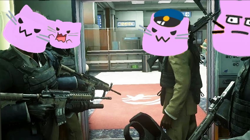 grape-flavored blobcat and vladimir r makarov (call of duty and 1 more)